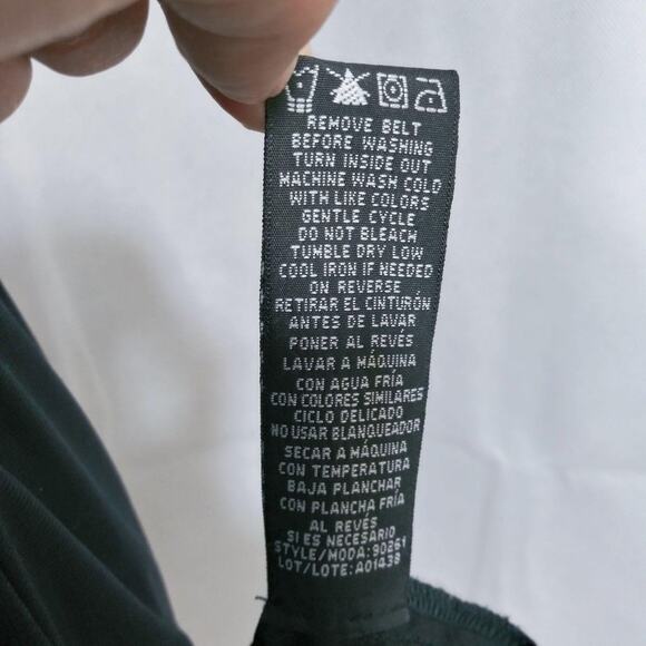 Ronni Nicole Black Button Down Shirt Dress - Picture 7 of 7